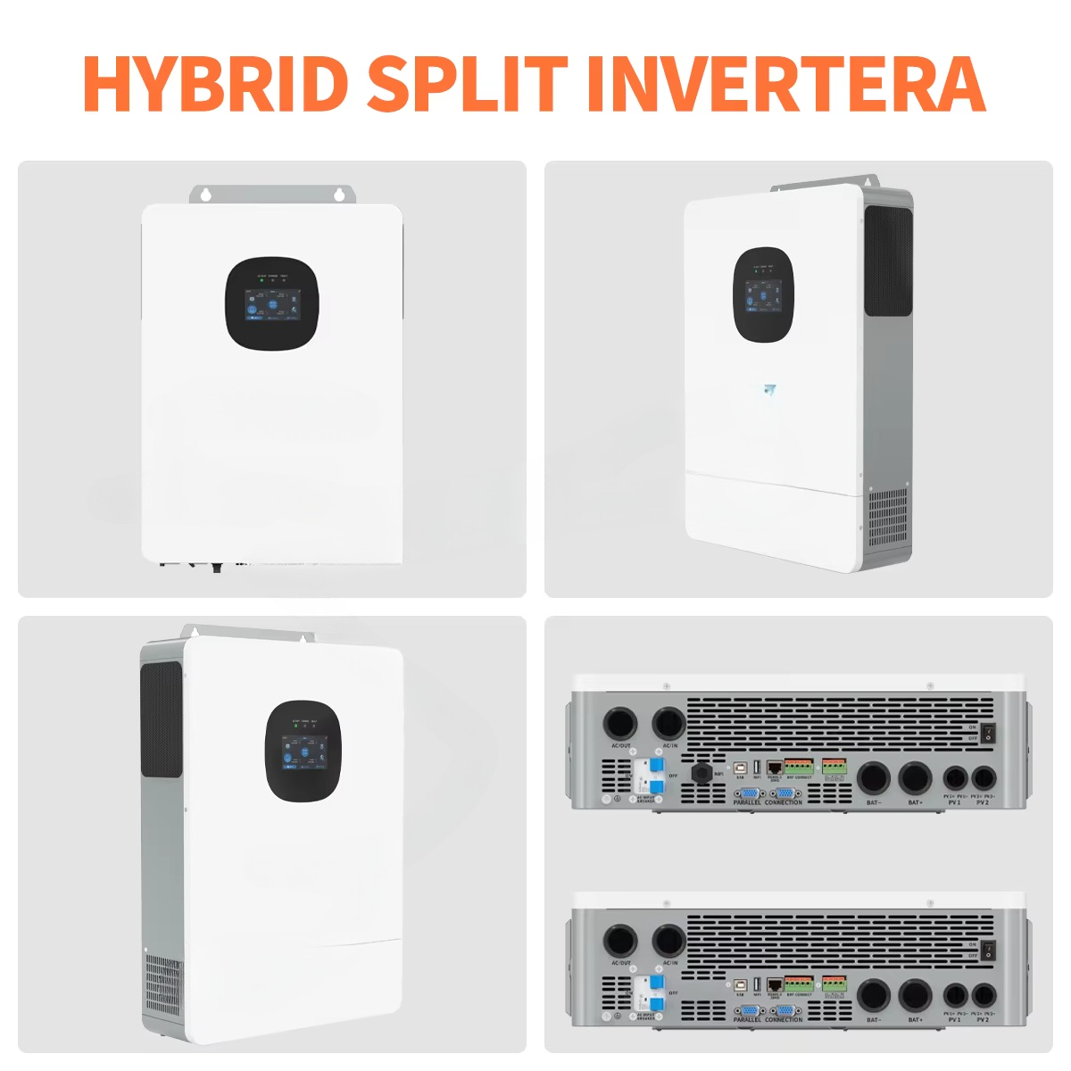 Inversor híbrido UNC 10KW 10KV - Split Phase Inverter 10Kw 110V 220V reseña y precio