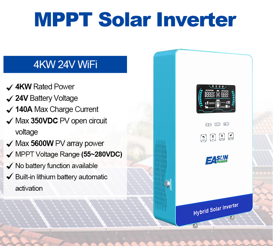 Inversor Solar EASUN POWER de  - Grid Tie Inverter Limiter 2000W reseña y precio
